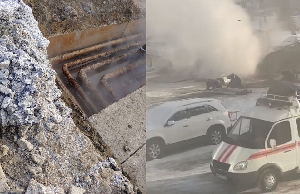     В Новосибирске жители порядка 18 домов на Чистой Слободе остались без отопления почти на двое суток. Фото: "Инцидент Новосибирск"