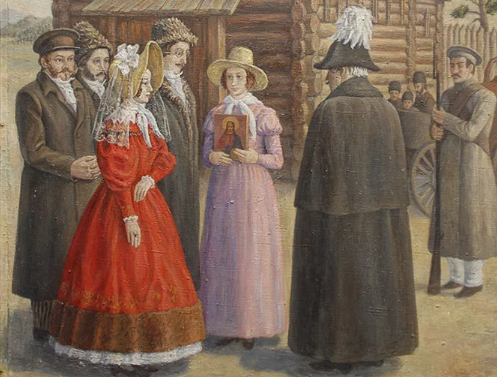 Свадьба декабриста в сибирской ссылке