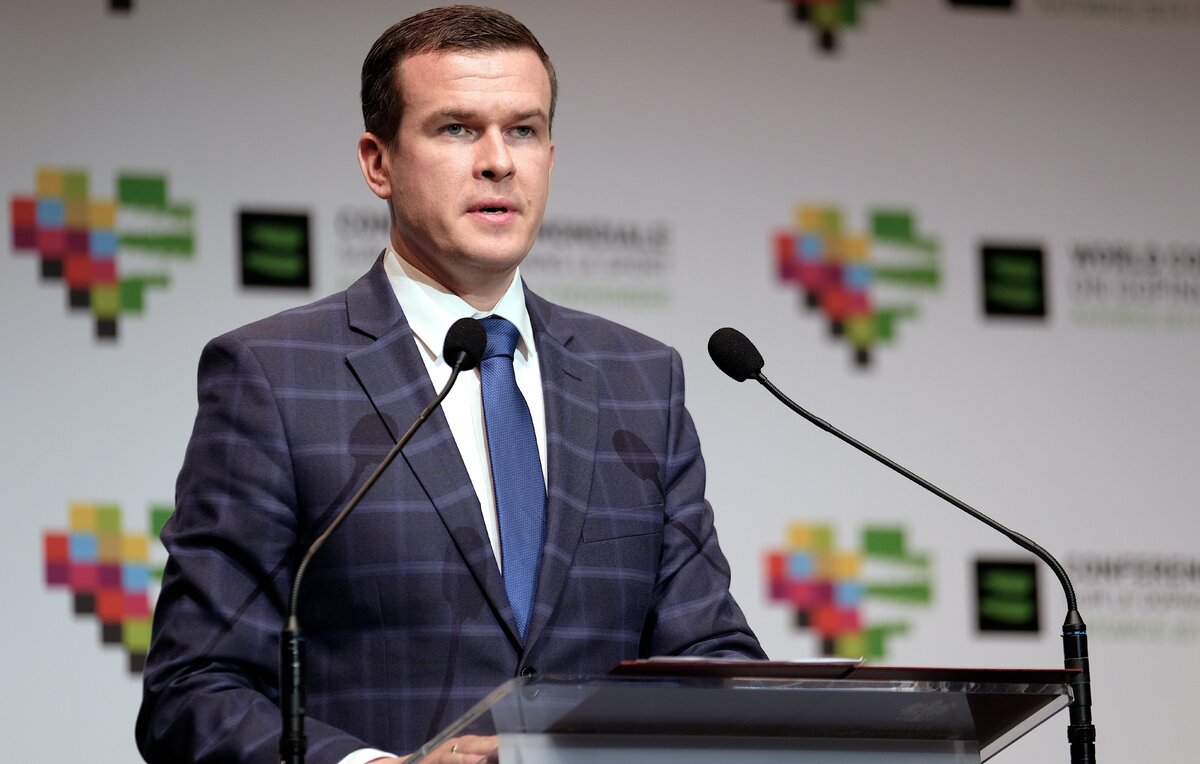    Президент WADA Витольд Банька  EPA-EFE/ANDRZEJ GRYGIEL