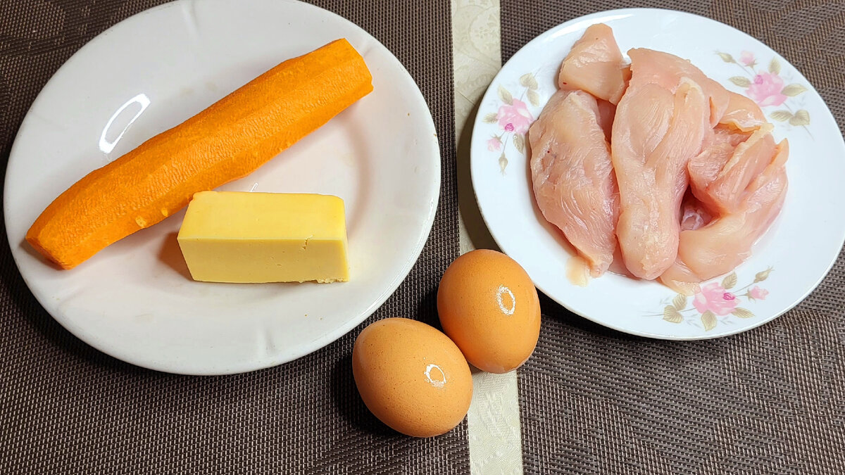 Предлагаю ещё один из рецептиков вкусненького салатика Готовим простой, но очень вкусный и сочный салатик с курицей, морковью, сыром и яйцом может стать праздничным, стоит лишь проявить немного...-2