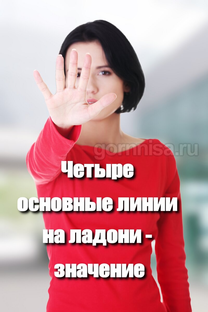    Четыре основные линии на ладони — значение Pavlov A