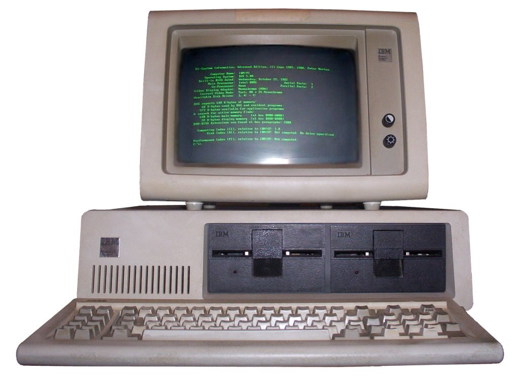 IBM PC — первый массовый персональный компьютер производства фирмы IBM, выпущенный в 1981 году.
