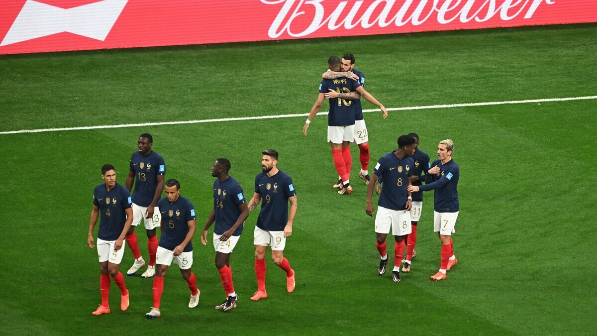    Игроки сборной Франции© РИА Новости / Григорий Сысоев