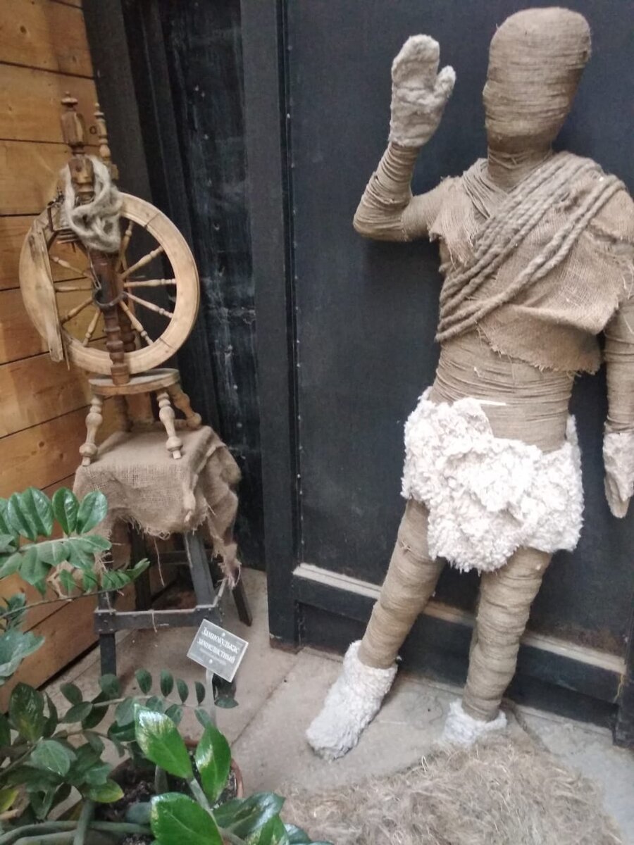 Верёвочный человек. Верёвки и канаты из конопли сопровождают человека на протяжении многих лет, начиная с первых орудий труда.