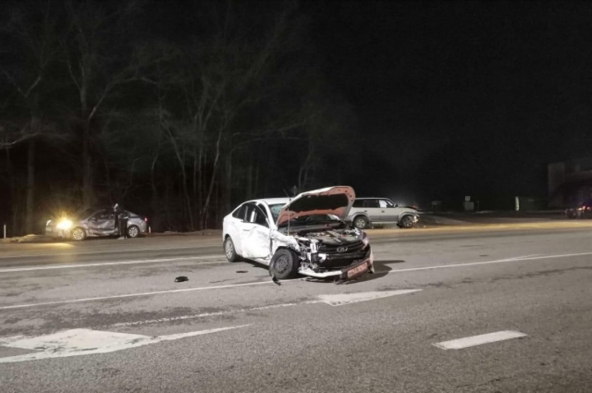    На трассе «Курск-Воронеж» 4 человека пострадали в ДТП с 3 машинами
