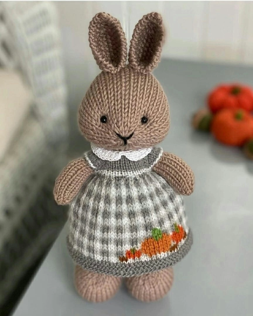 Связать зайца крючком