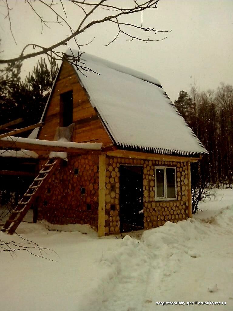 Cordwood или дом из глиночурки: что это и как строят | FORUMHOUSE | Дзен