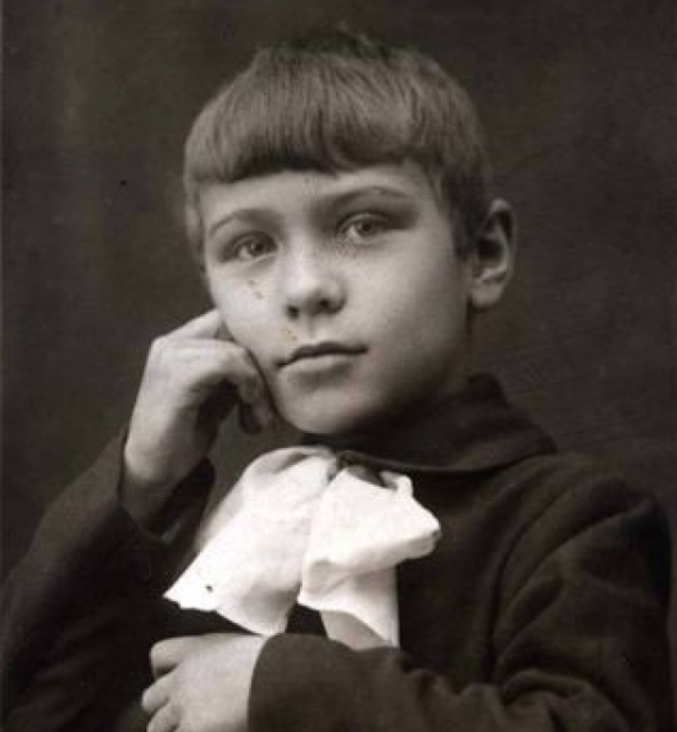 Виктор Балашов в детстве 
