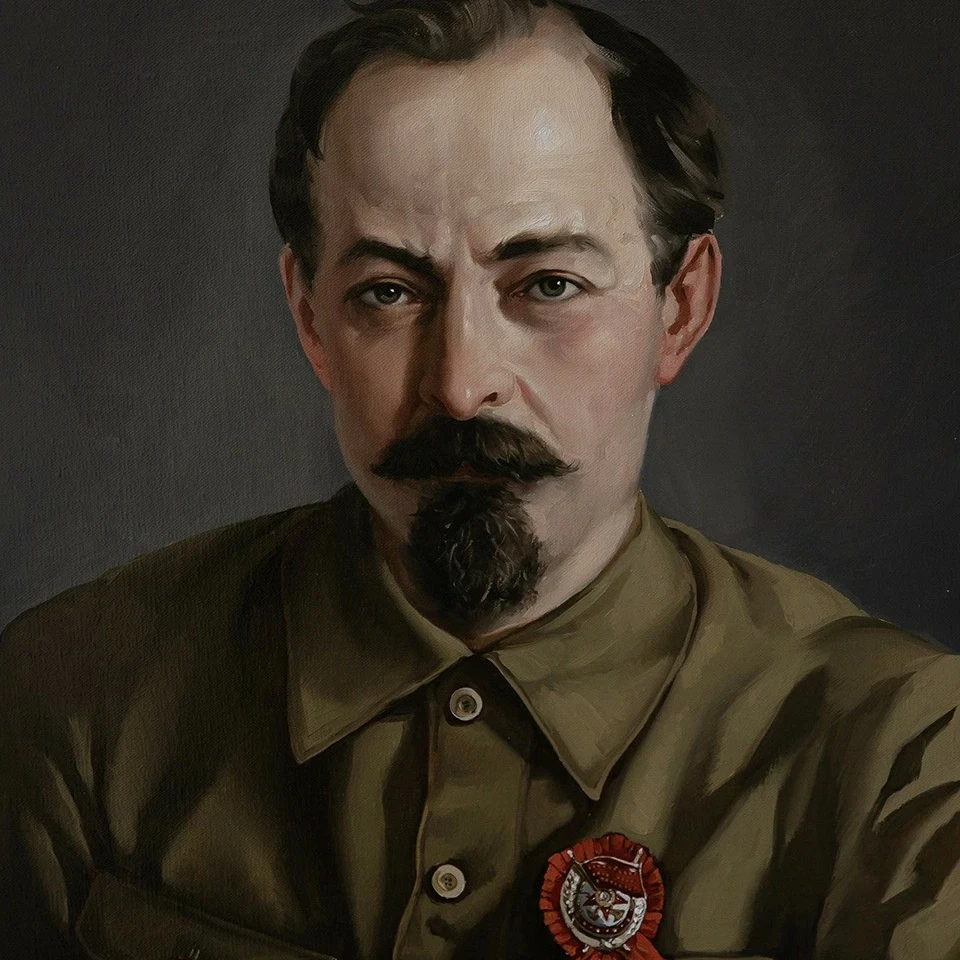 Феликс Эдмундович Дзержинский - Председатель ВЧК. "У чекиста должны быть  холодная голова, горячее сердце и чистые руки" - его Девиз-Завещание Всем работникам госбезопасности. 