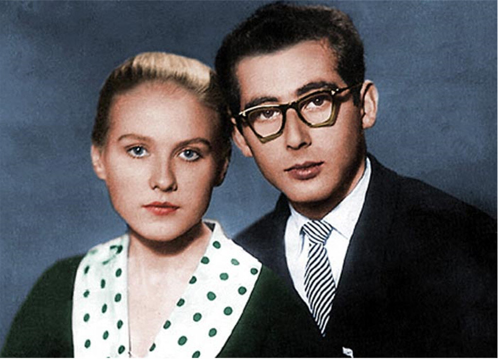 Мария Пахоменко и Александр Колкер в молодости.