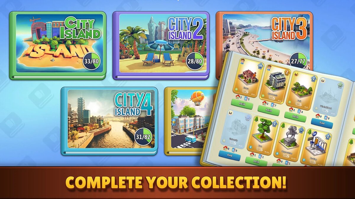 Для стратегии City Island: Collections не нужен Интернет | App-Time.ru |  Дзен