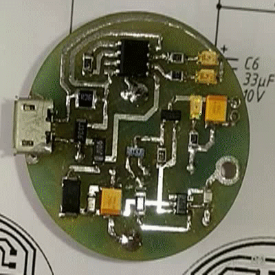 
Рис.11. Включение и выключение блока питания от сенсора