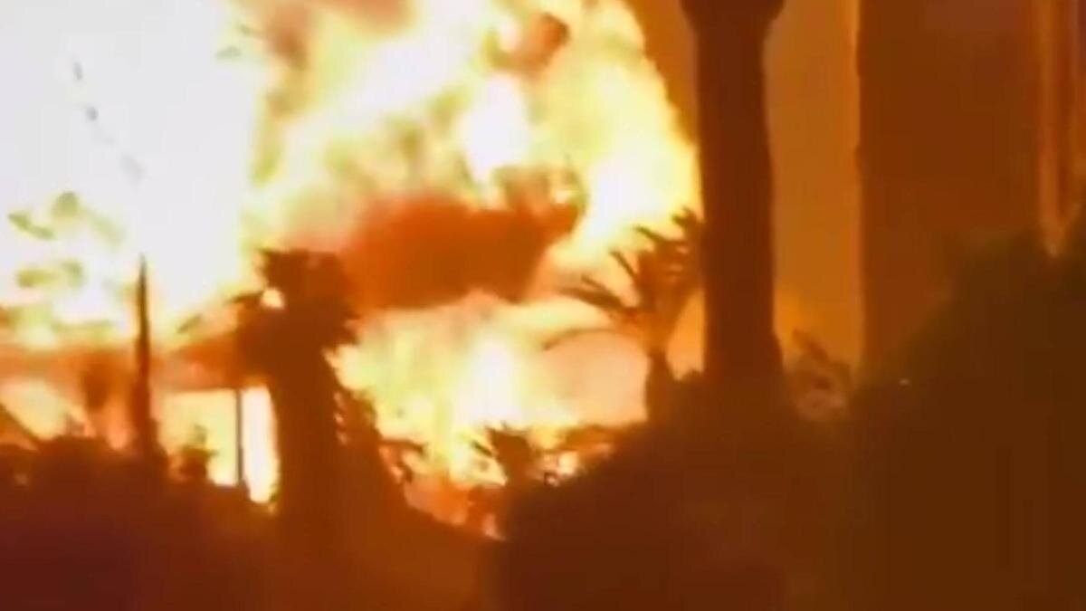    Момент взрыва:t.me/breakingmash