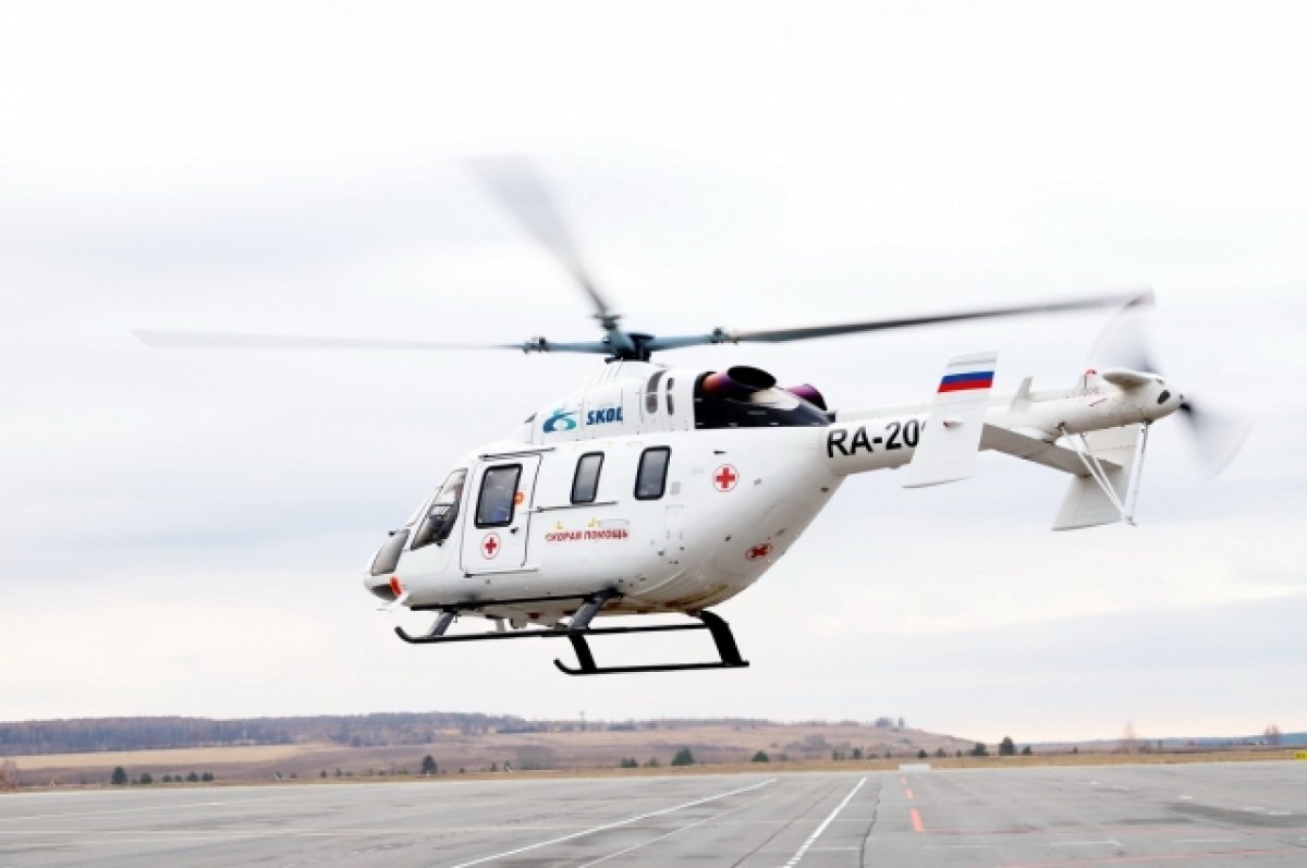    75 жителей Пензенской области в 2022 году доставили в больницы на вертолете