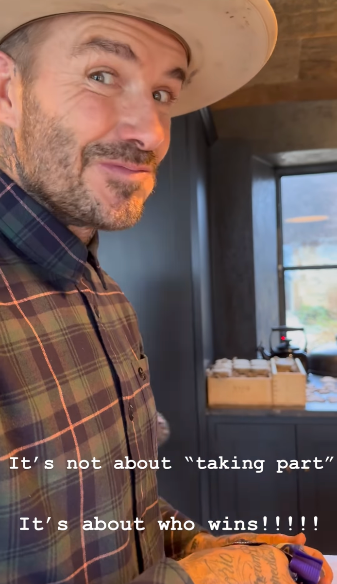     Дэвид Бекхэм. Фото: @victoriabeckham