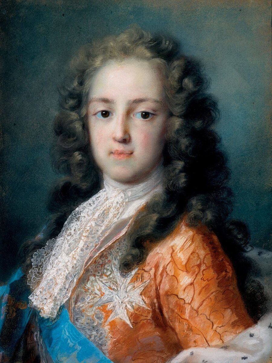 Людовик XV Французский (1710-1774) в статусе дофина, 1721, 50.5×38.5 см
