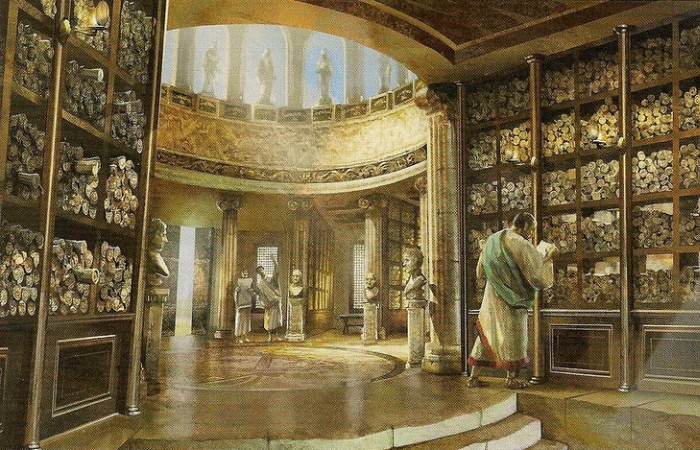 Александри́йская библиоте́ка