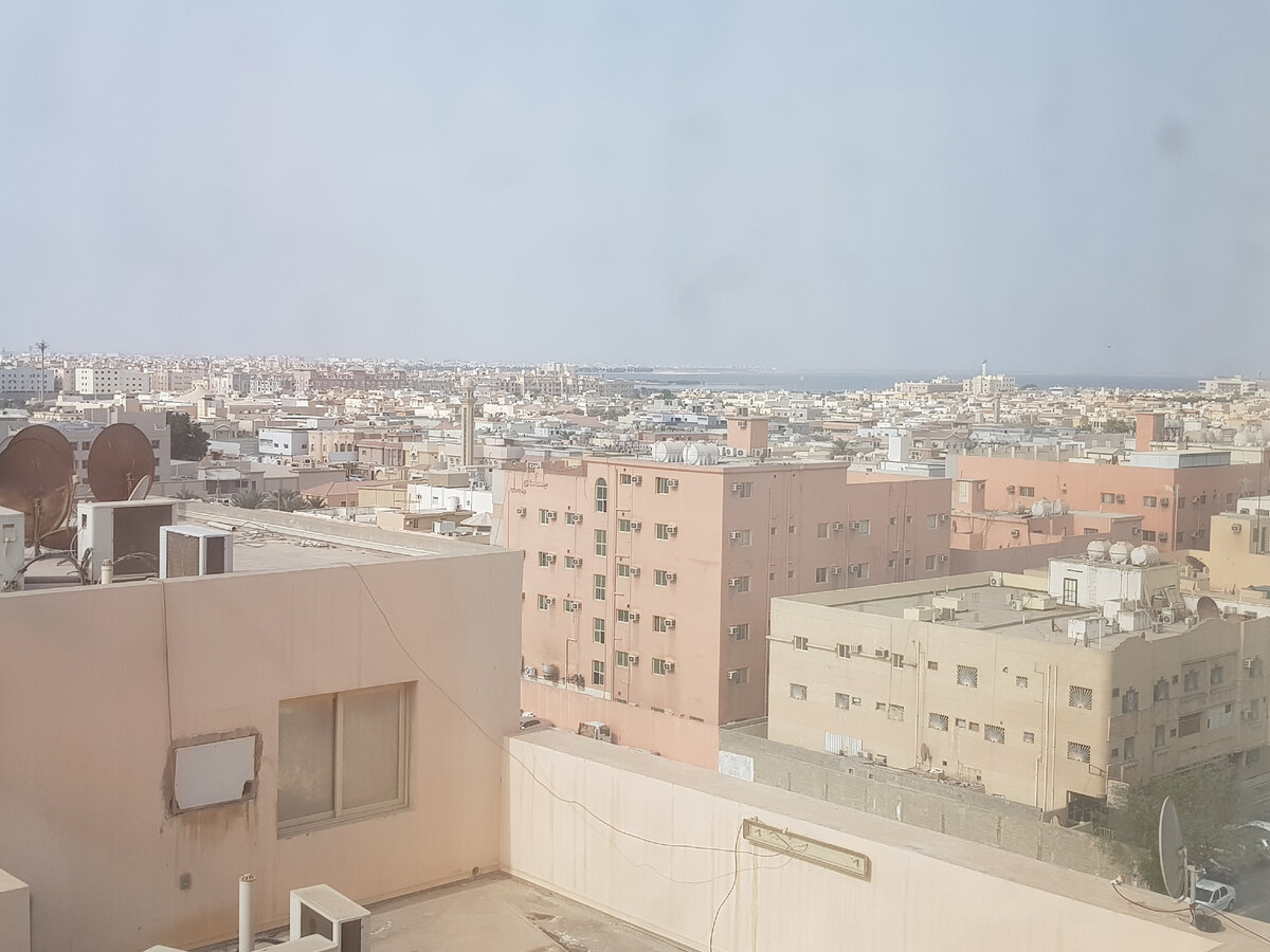 Вид из отеля. Даммам, Саудовская Аравия.