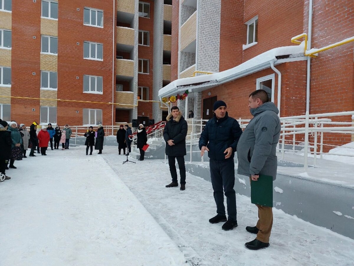    В Советском районе заселили новый многоквартирный дом