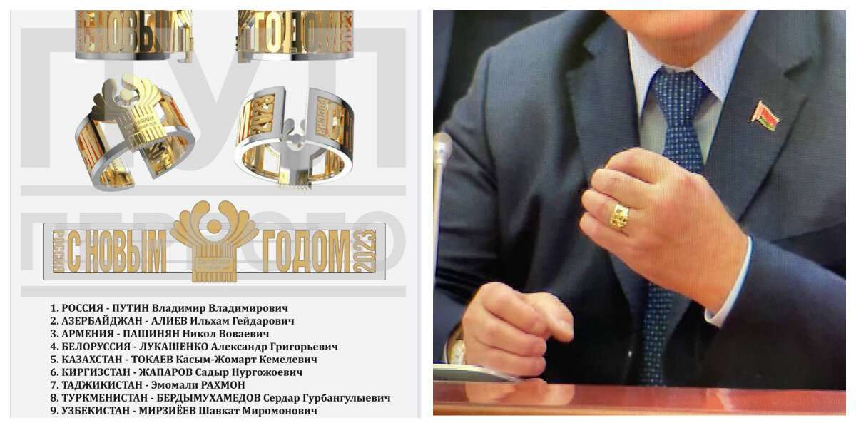 Путин с кольцом