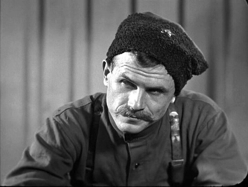 Борис Бабочкин в роли Чапаева