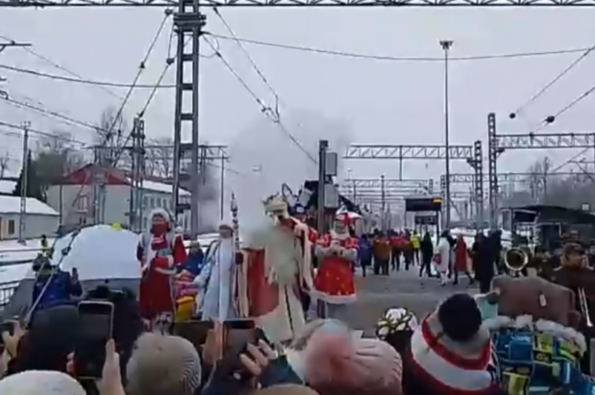    В Тверь из Великого Устюга приехал Дед Мороз