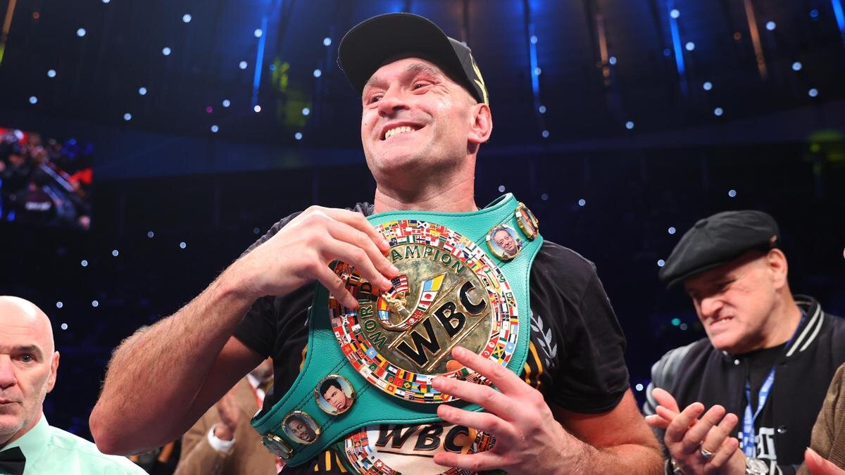    Тайсон Фьюри:Mikey Williams/Top Rank Inc via Getty Images
