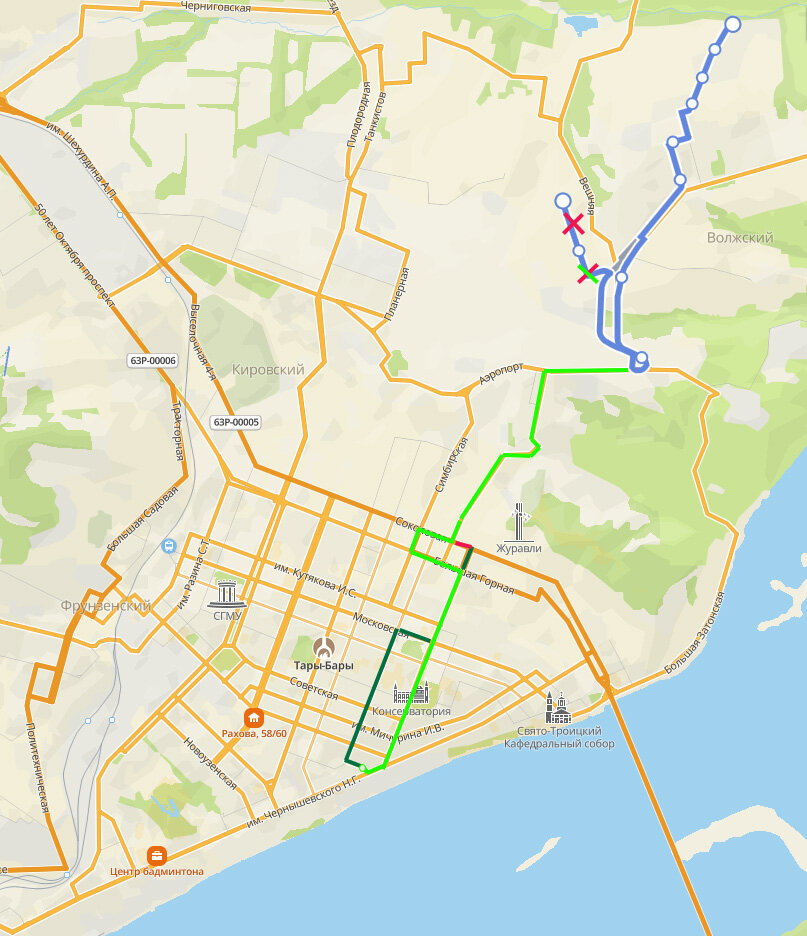 Схемы маршрутов саратова. Маршрут 13 Саратов. Маршрут 33 Саратов. Маршрут автобуса 62 Саратов. Маршрут 2д Саратов.