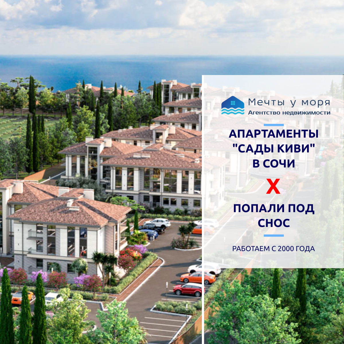 Гостиничный комплекс "Сады киви" в Сочи попал под снос окончательно  / Юрист агентства недвижимости «Мечты у моря»