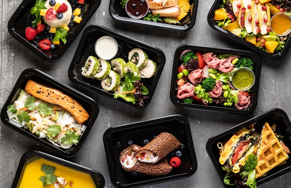 Всё для упаковки и доставки новогодних блюд в Новопак