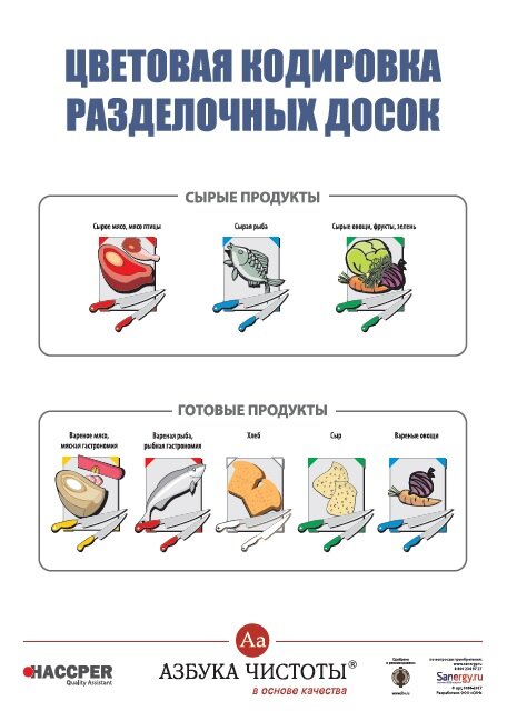 Маркировка на кухне общепита