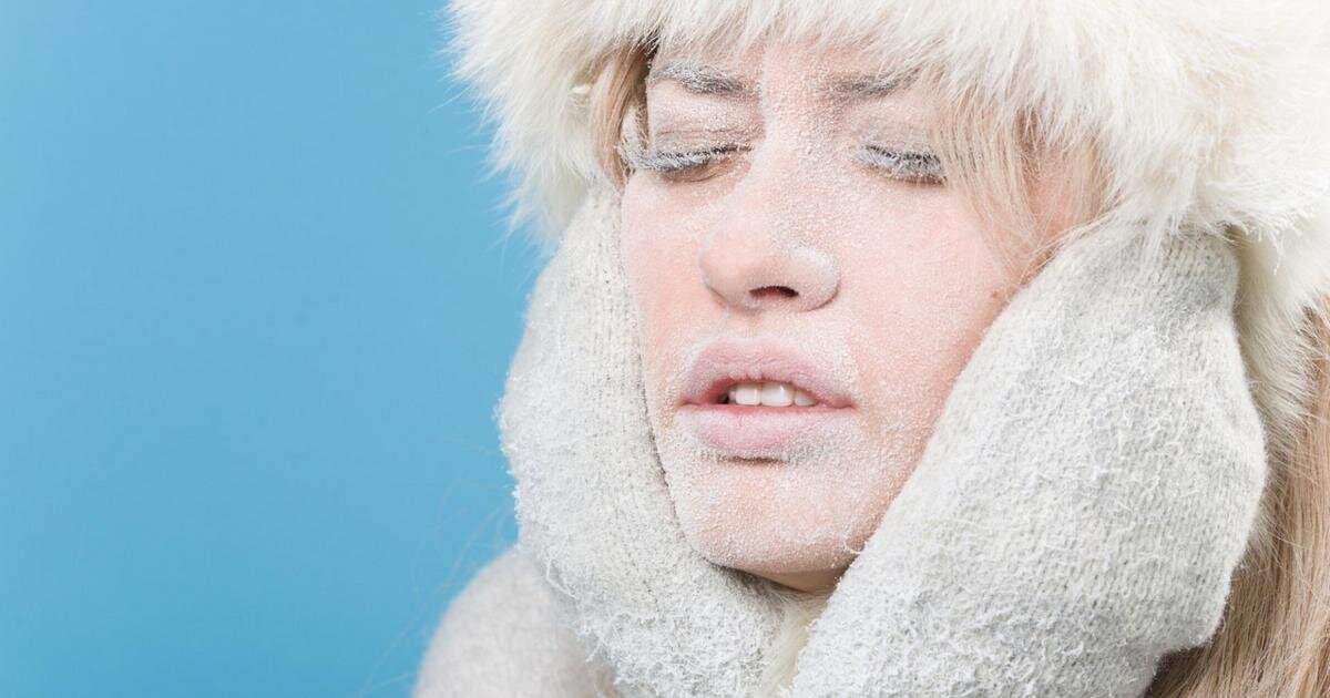 Сухость кожи в зимнее время