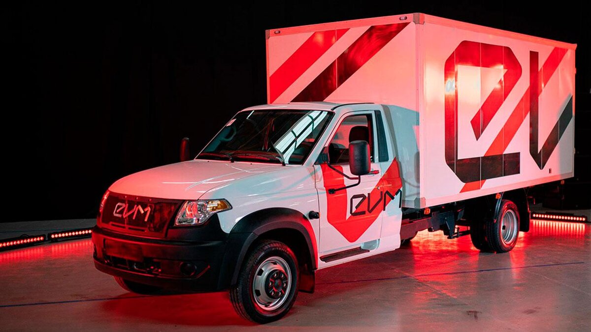 Российский грузомобиль EVM PRO