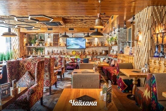 Классический вид заведений: Чайхана