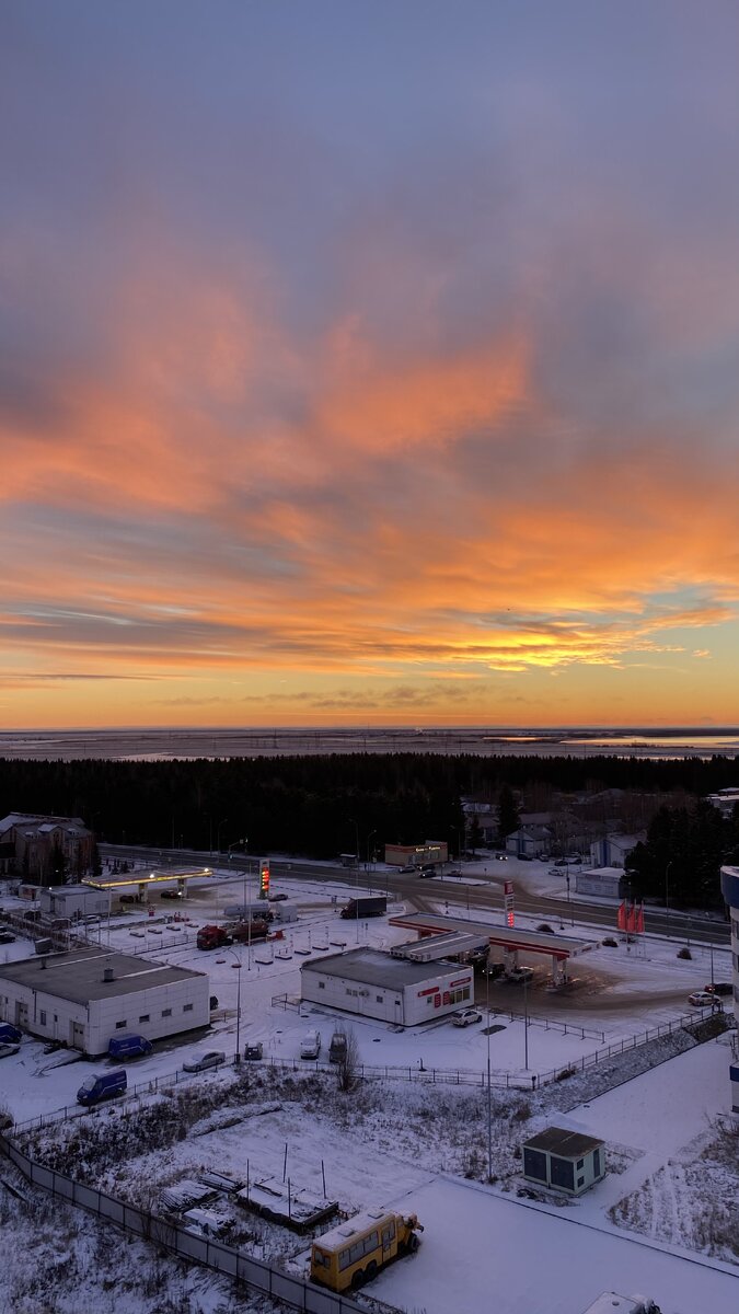 Наши закаты в Ханты-Мансийске
