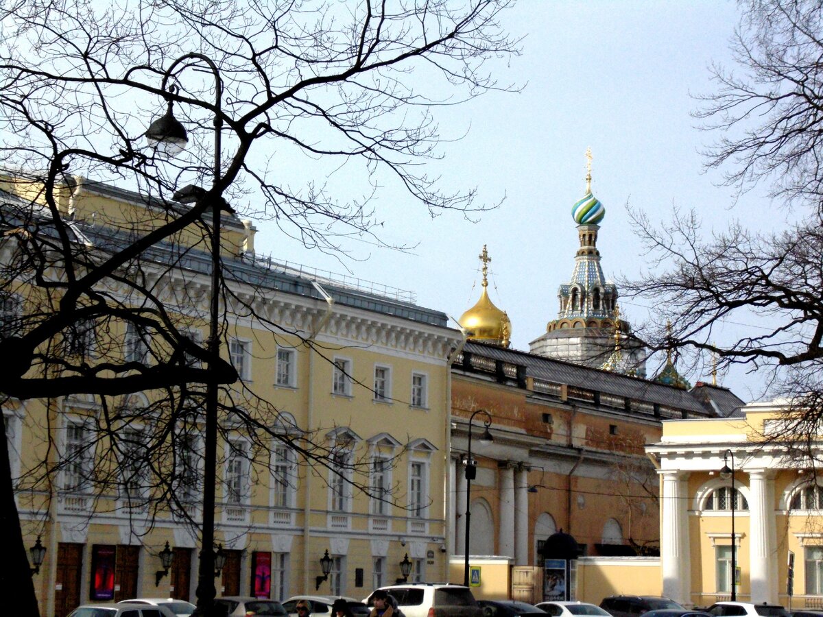 Михайловский театр, Русский музей, Спас на Крови и кусочек Итальянской площади в одном кадре. Фото автора