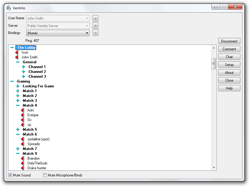Встречайте одну из версий Ventrilo