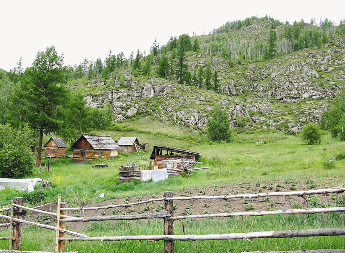 Посёлок Таежный староверы