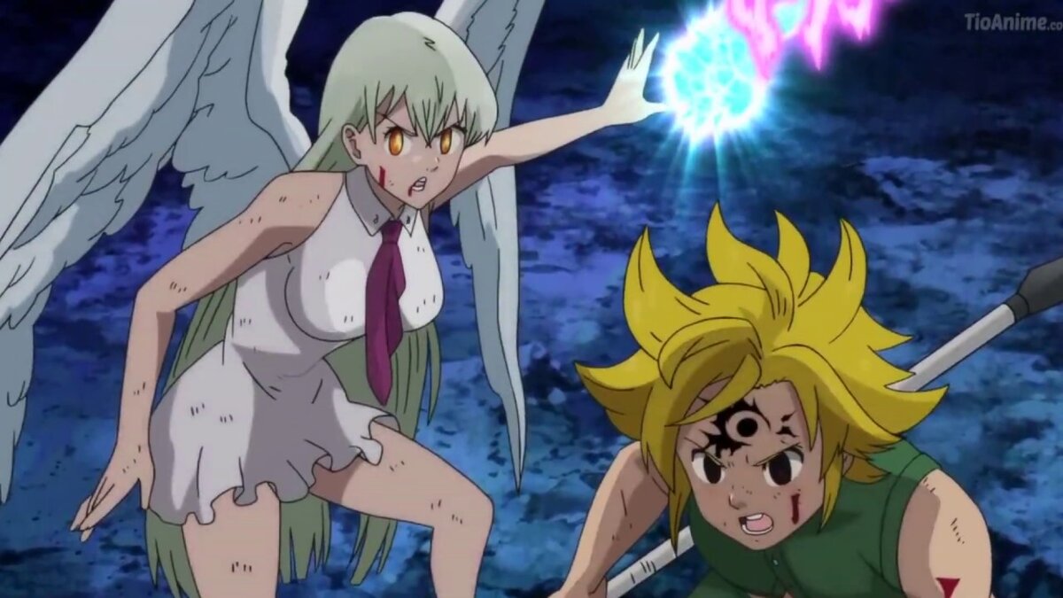 Богиня Элизабет и Демон Мелиодас