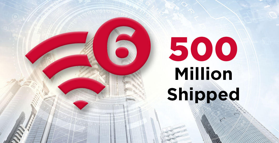 Broadcom поставила более 500 миллионов чипов Wi-Fi 6