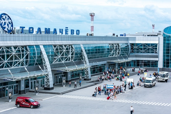 Терминал  аэропорта Толмачево