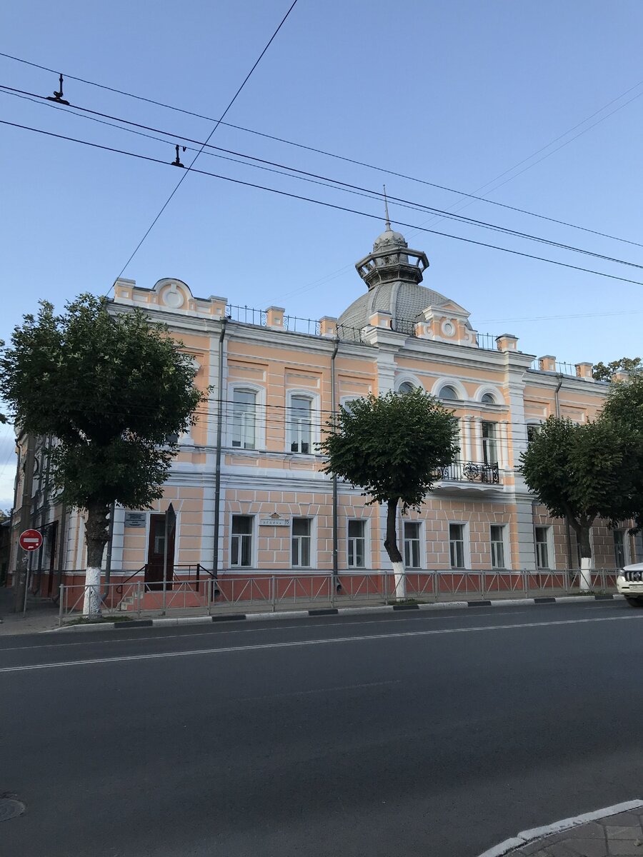 Одна из центральных улиц Рязани