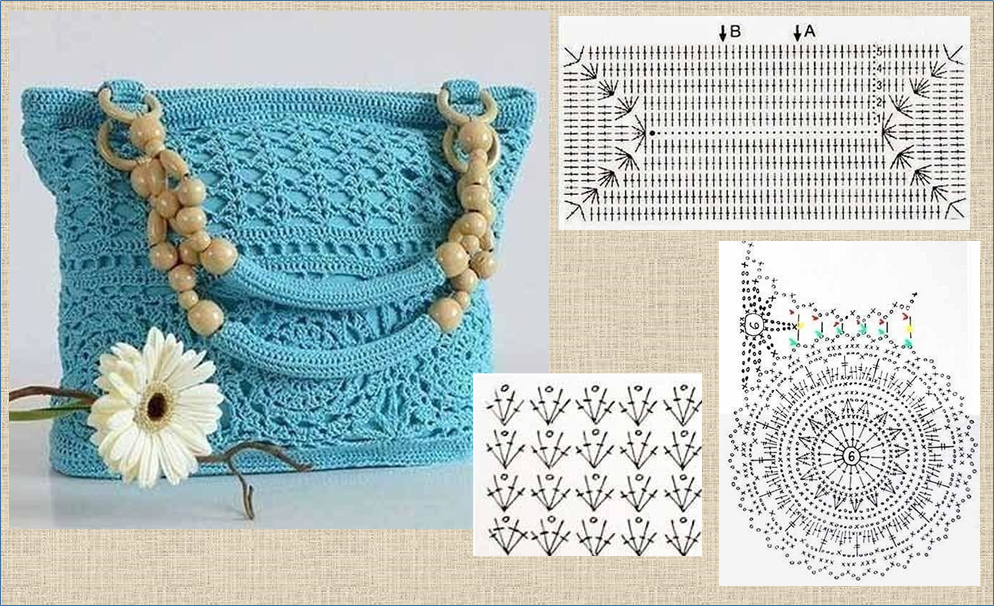 Вяжут ли. Узоры крючком со схемами для летних топов.
