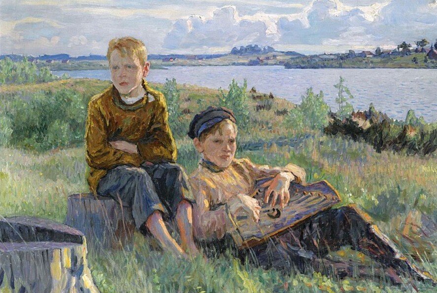 художник Н.П. Богданов-Бельский