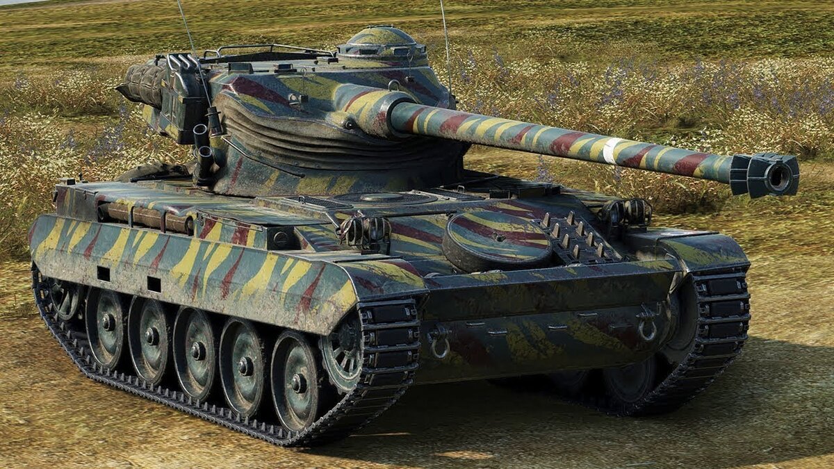 AMX 13 105-универсальный тренажёр, для обучения игре на лёгких танках.
