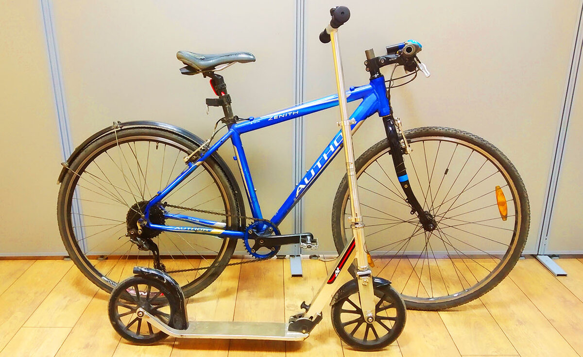 Мои двухколёсные друзья. Фото автора