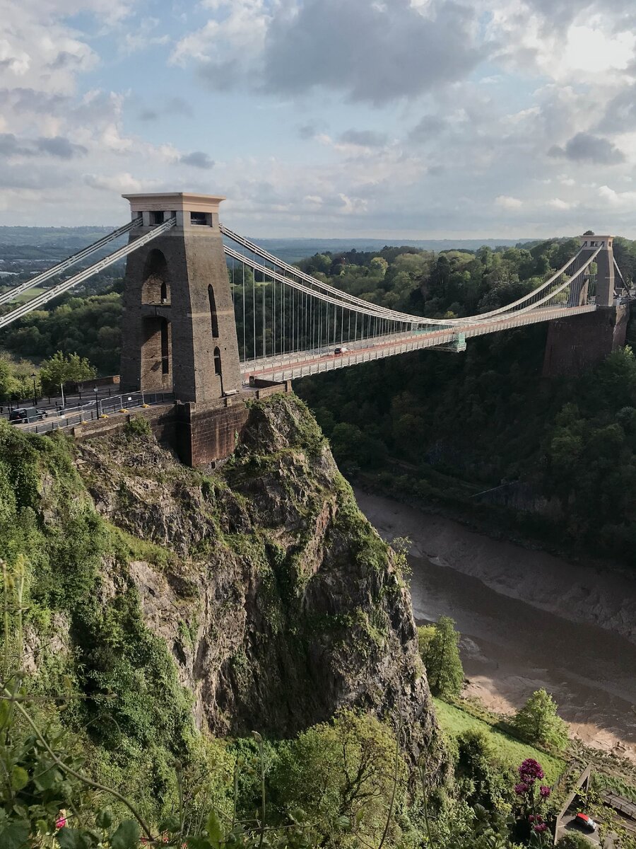 Вид на Клифтонский мост, фото автора
