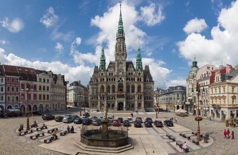 Либерец Чехия - ратуша