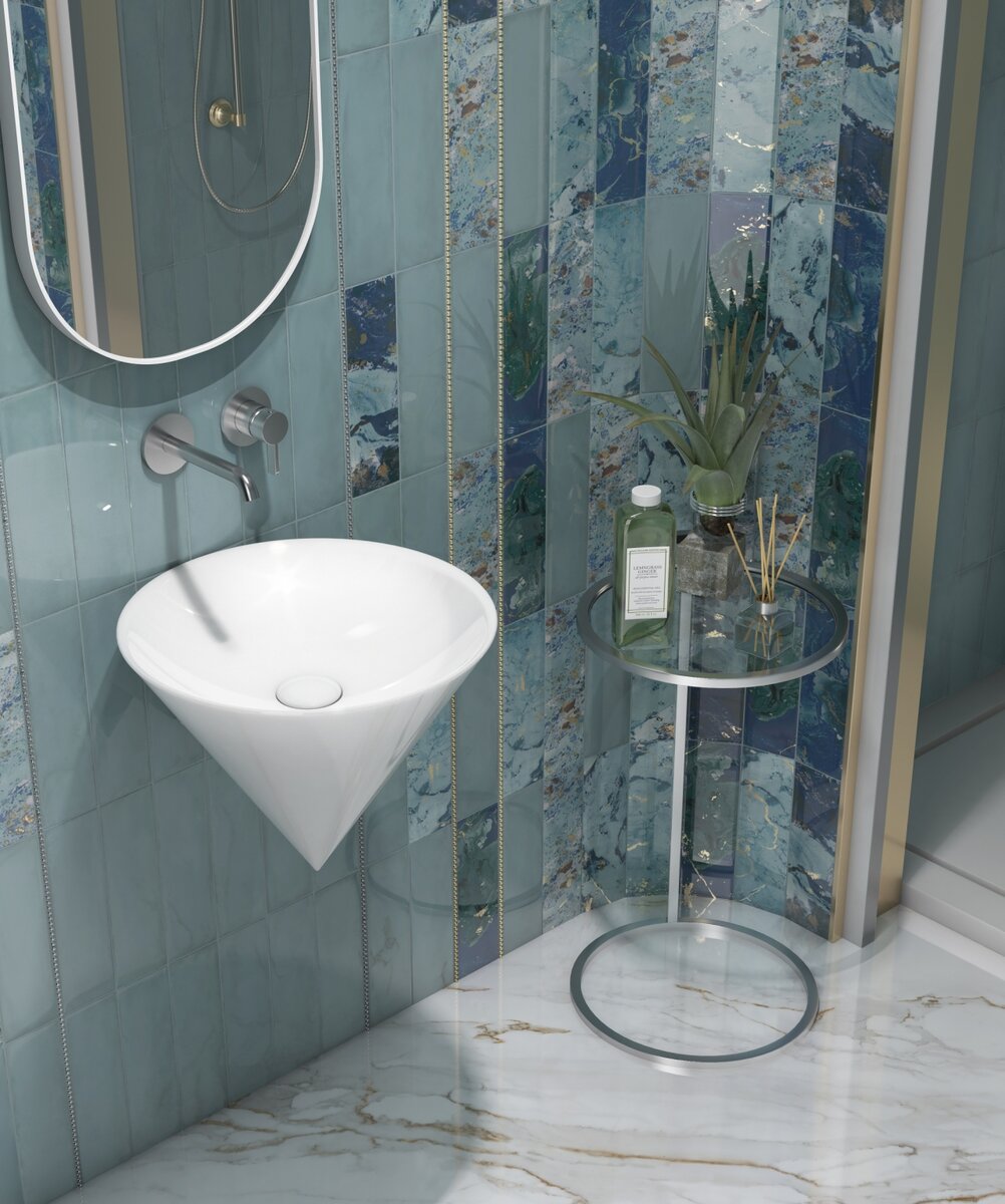 Раковина CONO 44 от KERAMA MARAZZI