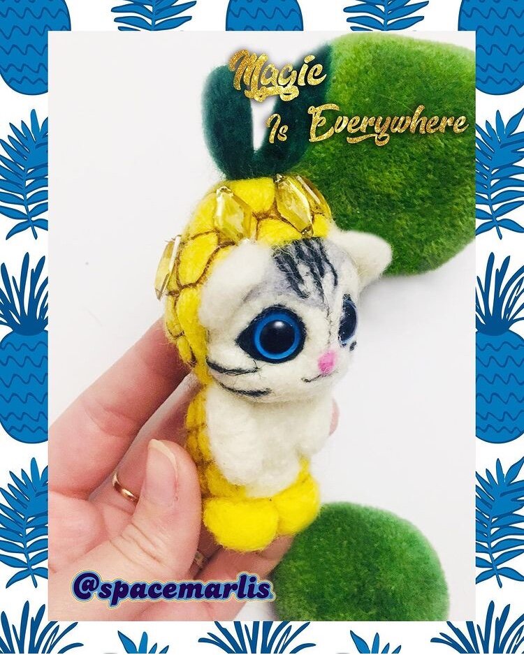 Ананасовый котик